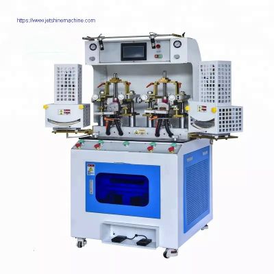 Automatic toe steam hot and cold forming machine